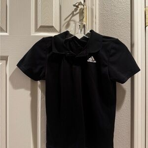Adidas Kids Polo Shirt in Black
